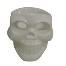 Halloween Skull Ghost Carved Porcelain Incense Burner