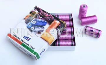 Polyester embroidery machine thread set