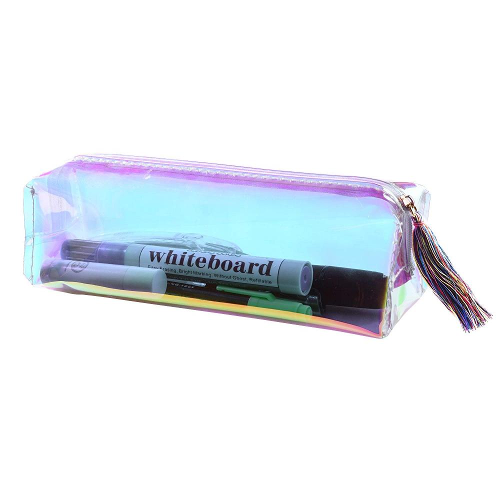 Laser Pencil Case With Tassel 1 Laser Pencil Case With Tassel 1