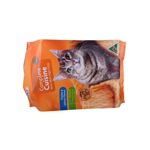 Saco de gato biodegradável resealable impresso personalizado