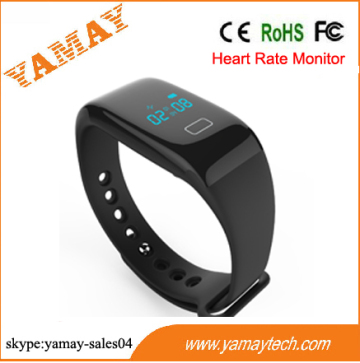 heart rate monitor smart bluetooth bracelet