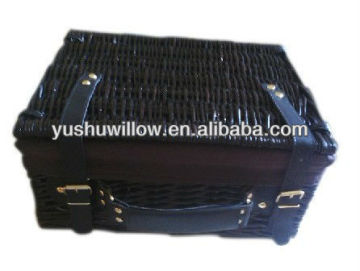 beautiful cheap willow picnic baskets