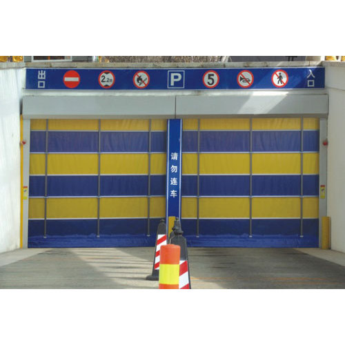 High Speed Fold Up Roller Shutter Door