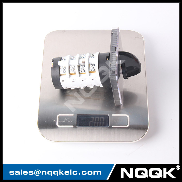 LW31-20 20A 4 position 4P rotary cam switch for electric motors