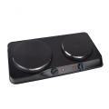 Kitchen Countertop Cast-Iron Double Burner 2500W