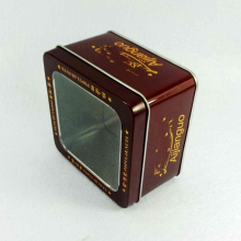 SGS custom metal square watch tin box packaging
SGS customed metal square watch tin box packaging