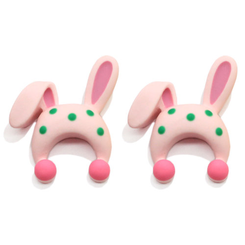 Kawaii Animal Ear Baby Hat Resin Craft Flatback Kawaii Cabochons για Διακοσμήσεις Θήκης Τηλεφώνου