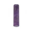 Manik-manik Silinder Amethyst Nyata Alami 10x18 MM