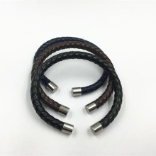 Custom Real Leather Cuff Vintage Engraved Leather Bracelets