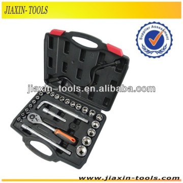 26 pcs socket and wrench sets