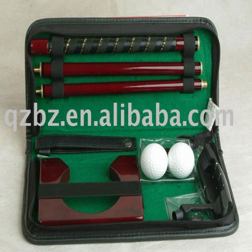 golf gifts set with leather bag