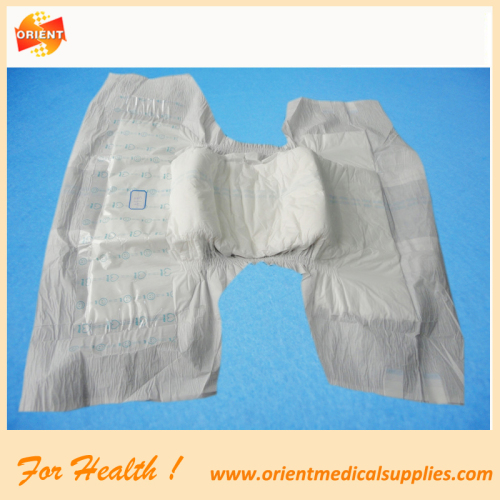 Disposable soft adult diapers