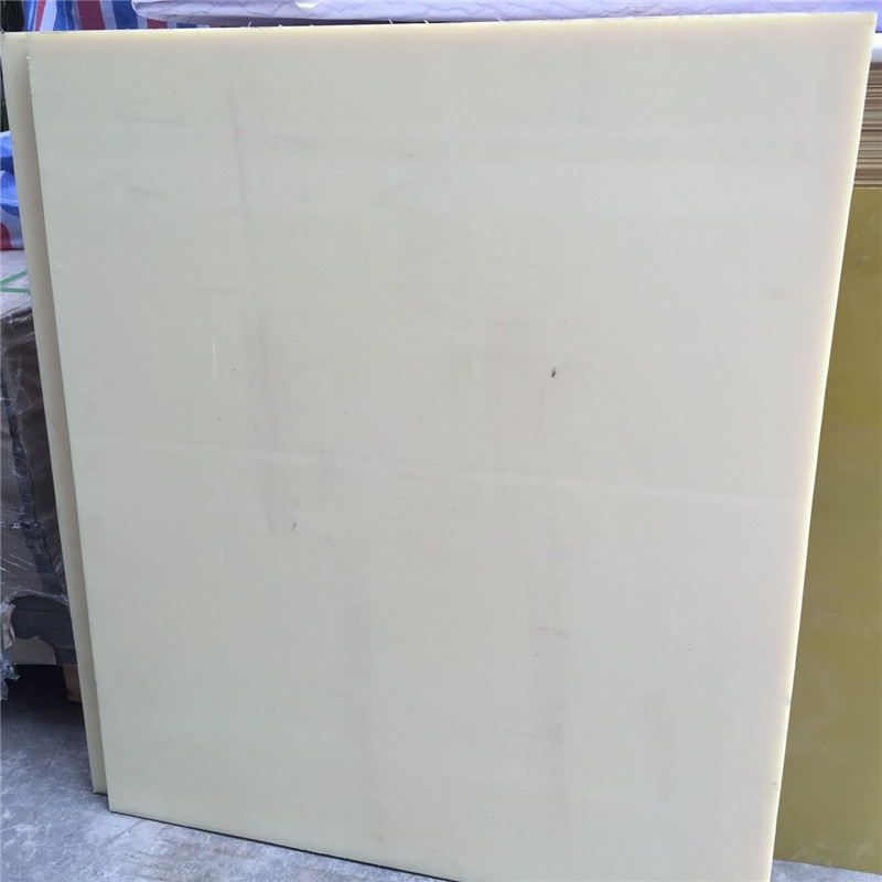 10MM Beige Farbe PA6 NYLON Blatt