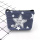 Bright stars style canvas coin purse