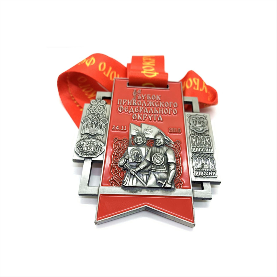 Custom History Enamel Medals