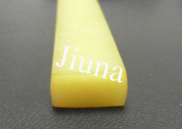 Solvent Resistant Industrial Extruded Polyurethane Rectangle Profile Belt For Conveyor
