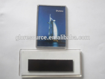 acrylic photo frame with magnet back
