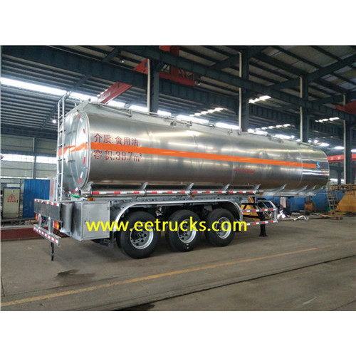 40 CBM Stainless Steel Edible Oil Tank Trailers