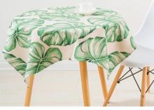 Soft Printed Designs Tablecloth For Home Textile