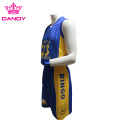 Maillot de basket sublimé col V