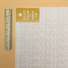 100% Cotton Fabric Eyelet Cotton Fabric Chicken Fabric