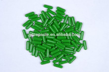 1 fruit-green empty hard gelatin capsule