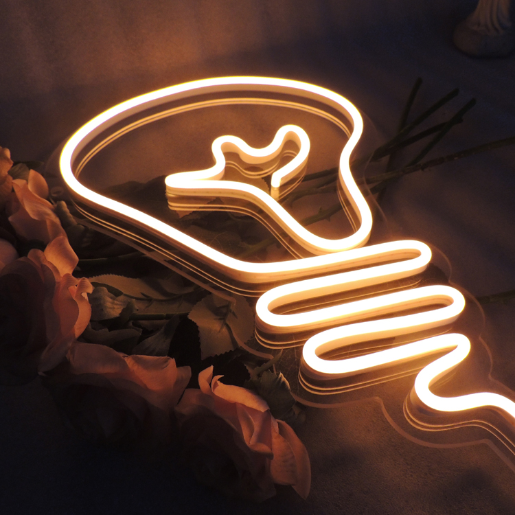 New Design Bulk Drop Shipping Custom Made Indoor Outdoor Neon Acrylic Sign 12V LED Flexible Neon Light Sign for bulb