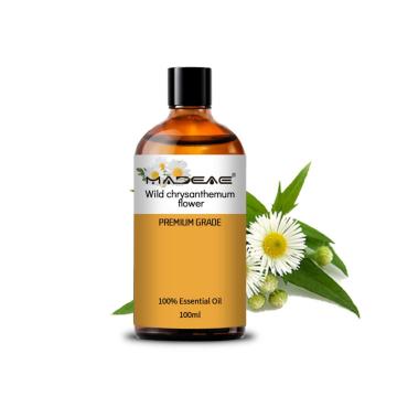 Natural Pure Wild Chrysanthemum Flower Essential Oil Bulk Perfume Fragrance Flower Oil for Skin Care