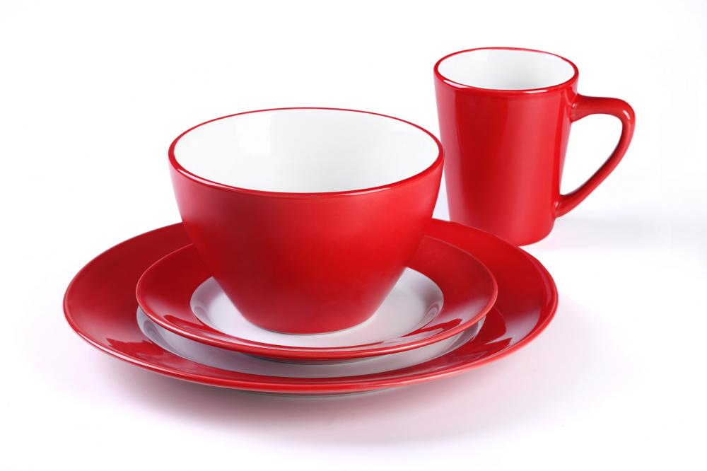 Red Dinner Set 5