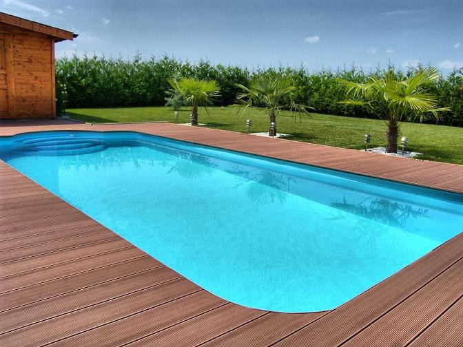 Waterproof Composite Deck (150mm X25mm) CE Certificate WPC Decking