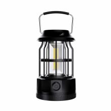  rechargeable camping lantern powered by 18650 battery for solar camp light