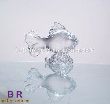 crystal glass animal figurines