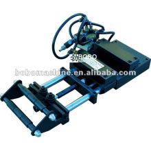 Pneumatic feeder and straightener for press line