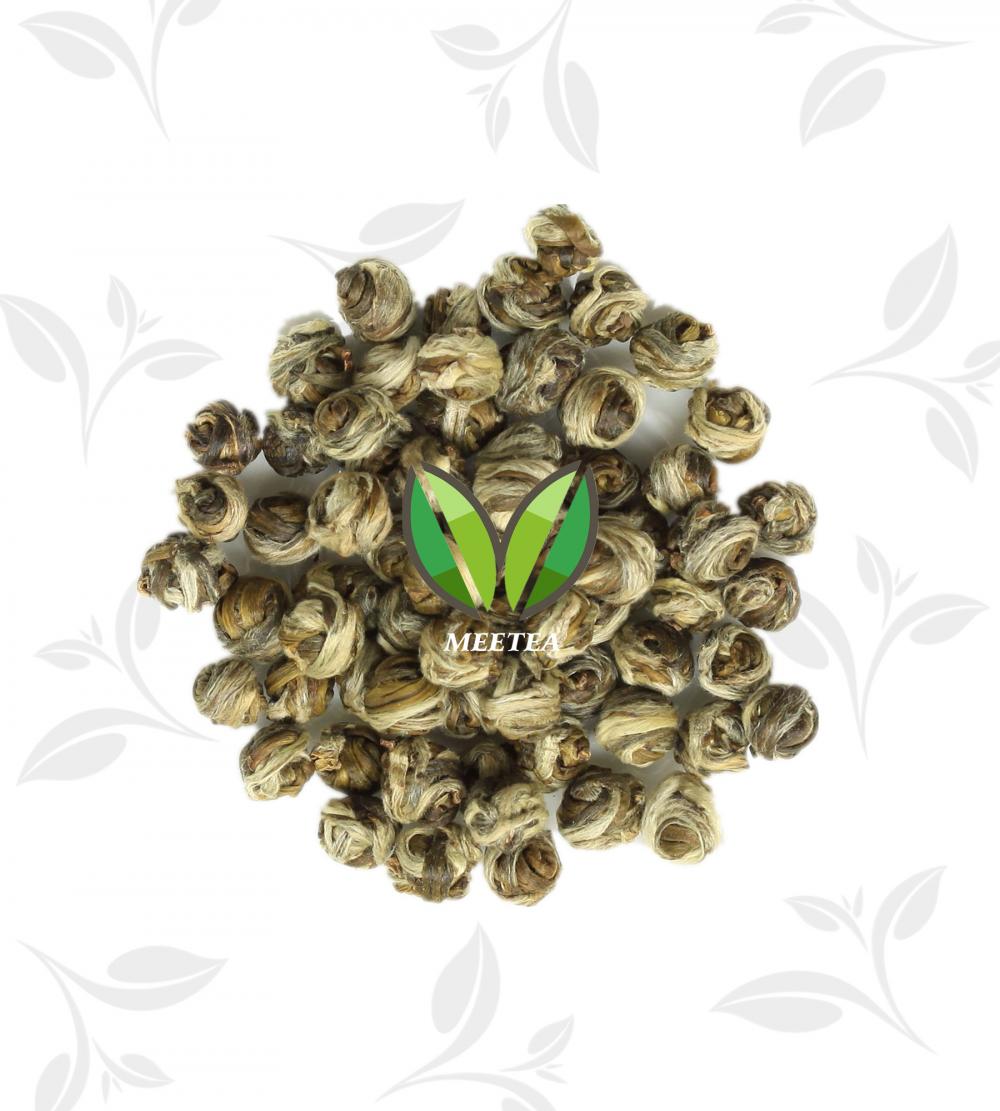 G001 Green Tea Brands White Dragon Pearl Bai Long Zhu Green Tea