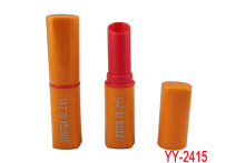 Beauty Girl Bright Orange Lipstick Container