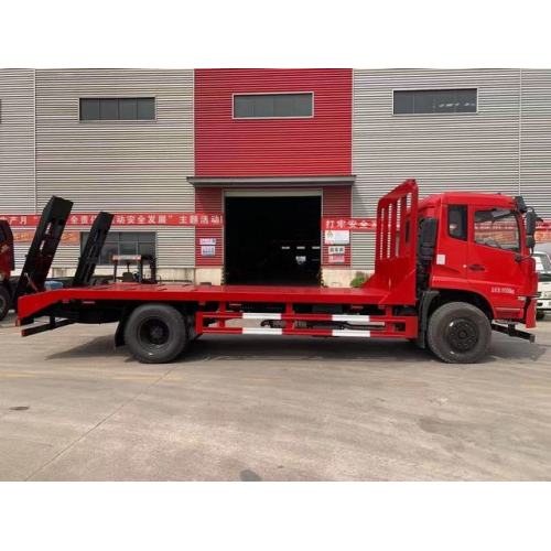 Dongfeng 4x2 Low Bed Plat Plat Truck для вилочного погрузчика