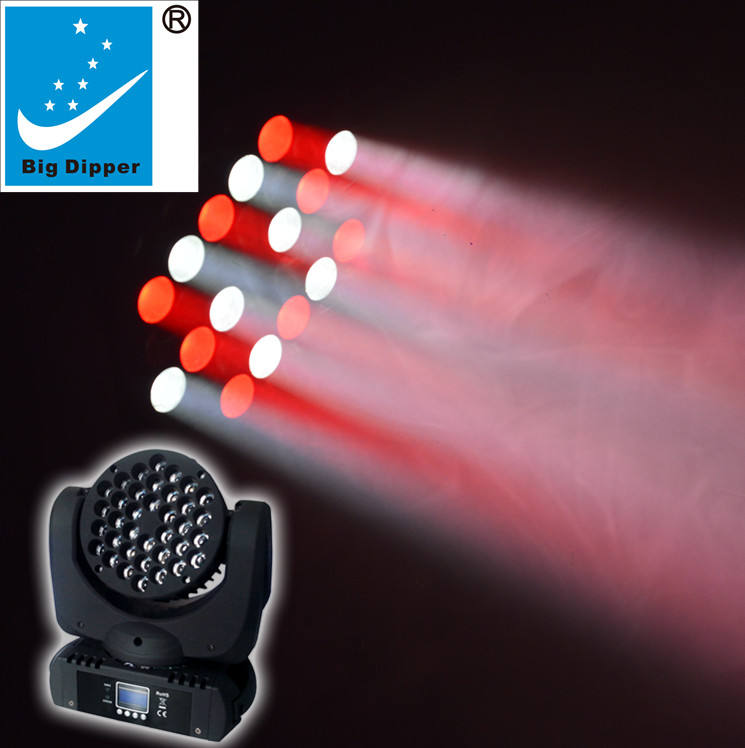 Big Dipper lm108 LED 36x3w Beam Moving Head Stage Light for DJ Disco Nightclub Bar