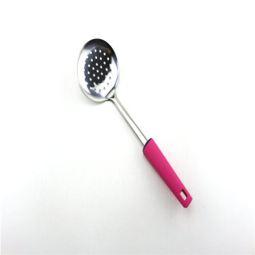 Stainless Steel Cooking Skimmer With PP Handle