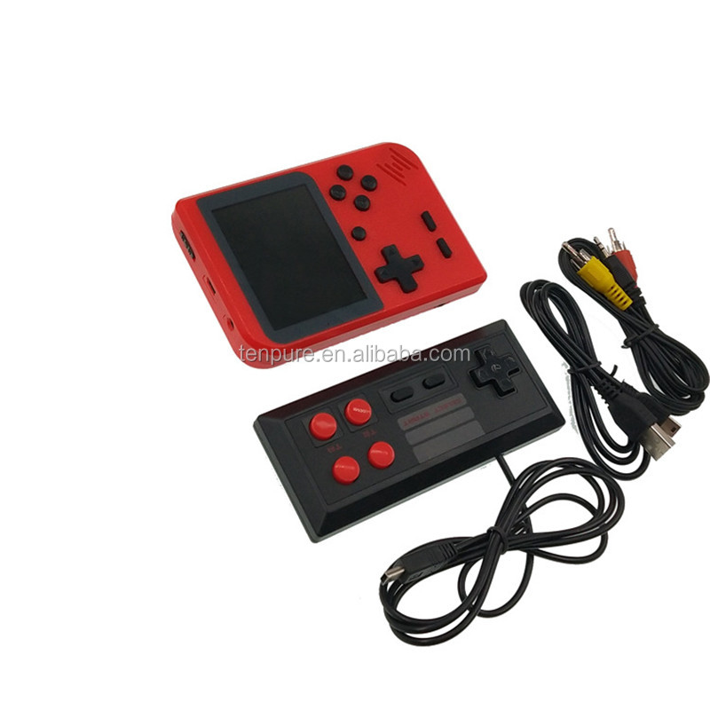 Built in 400 Handheld Game Console for Dual Player Gamepad Mobile 8 Bit TV Mini Game Console Player Consola Portatil