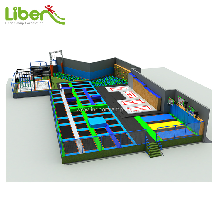 Indoor best trampoline park for sale