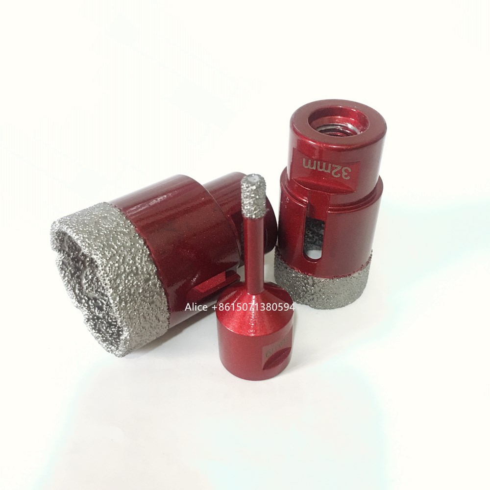 Vacuum Brazed Diamond CNC Carving Tools Diamond Finger Router Bits for Polishing Granite Marble Concrete