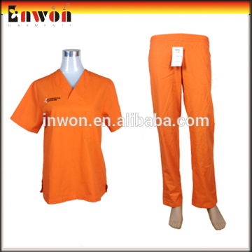 Polyester Cotton Medical Unisex Scrubs Suit