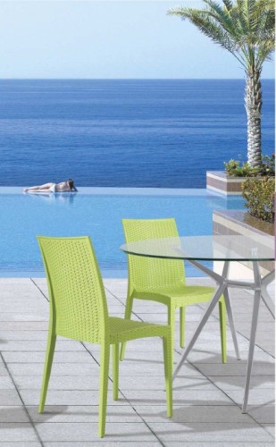 Modern Home Furniture Plastic Outdoor Chair (WLF-DC031)