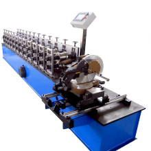 Metal shutter door rolling machine