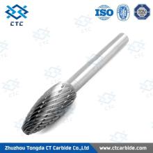 High quality tungsten carbide burs set with plastic box