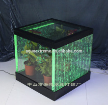 wate bubble color changing bar table with water bubble ,bar table with Led light
