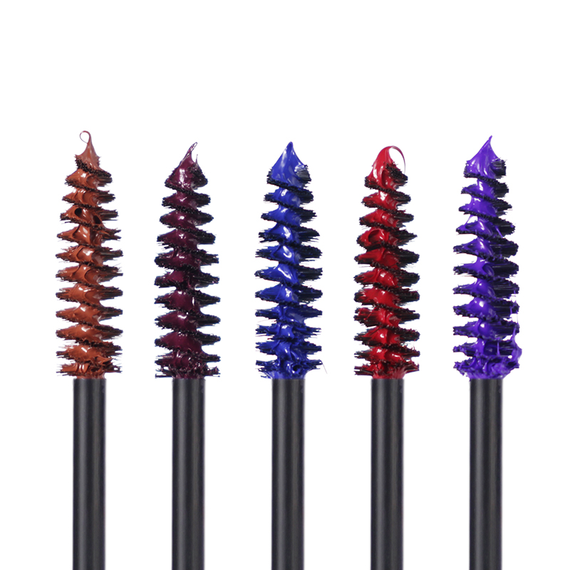 5 colors mascara Colorful mascara Rich dense and MultiColored Colorful waterproof mascara