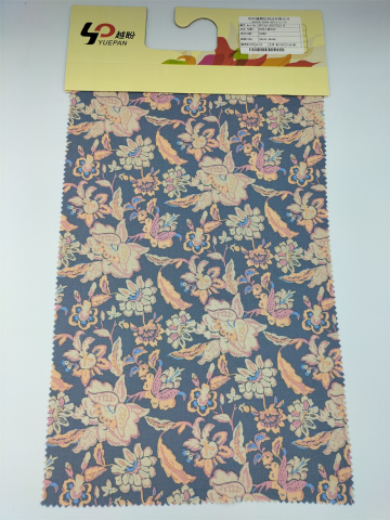 3068 Flower Pattern 100% Rayon printed Fabric