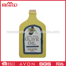 Lowest Price melamine custom bottle shape plastic cutting boards