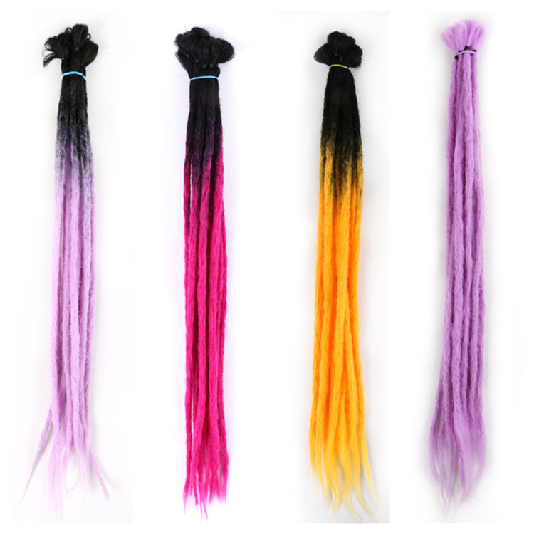Long dreadlocks Synthetic Hair Dreads Wholesale